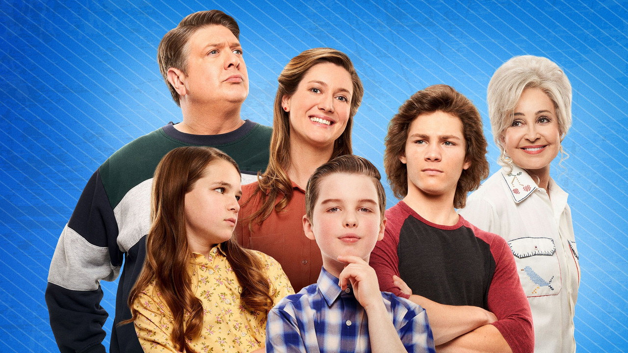 Young Sheldon series backdrop